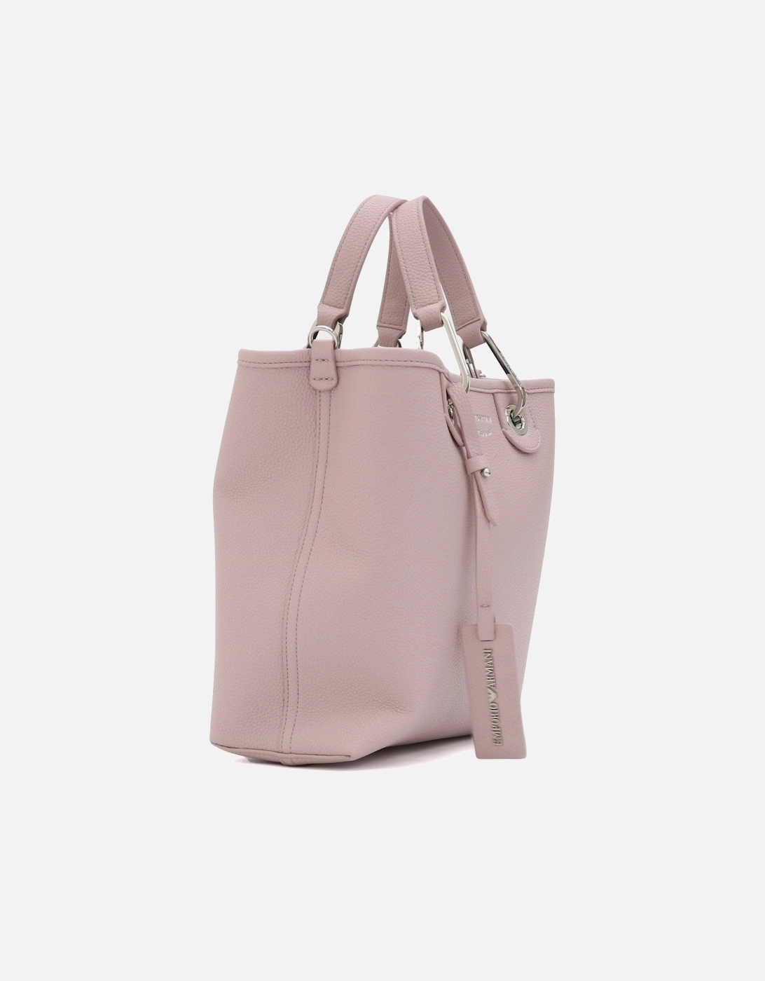 Vertical Pink Shopper Bag