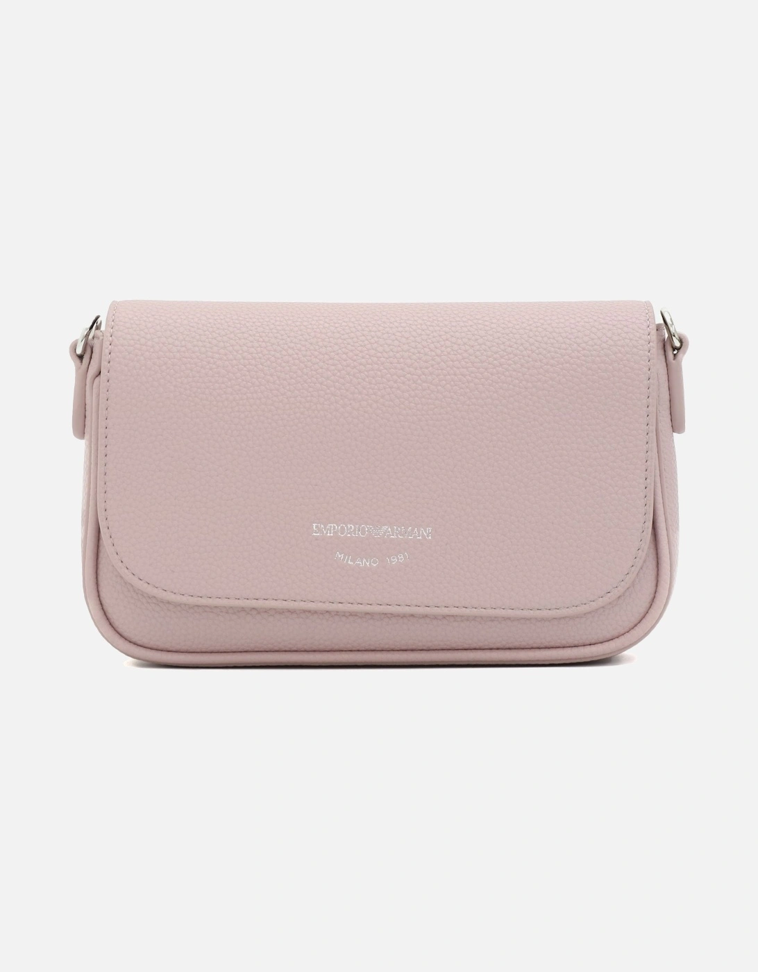 Flap Pink Crossbody Bag