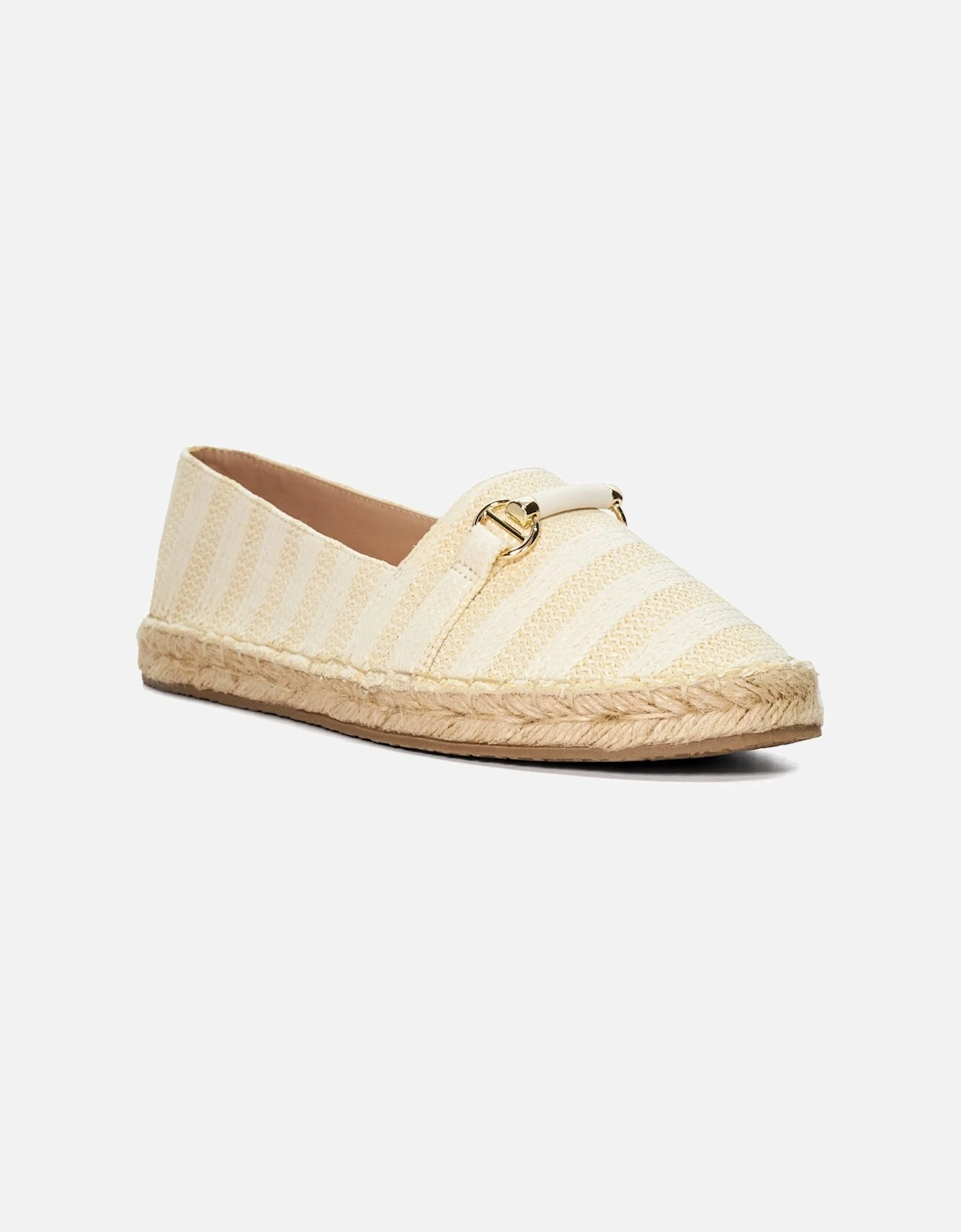 Ladies Gleea - Denim Snaffle Trim Espadrille, 6 of 5