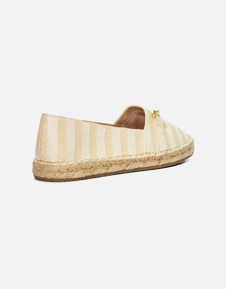 Ladies Gleea - Denim Snaffle Trim Espadrille