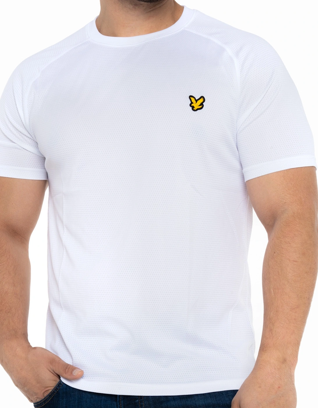 Lyle & Scott Mens Core Raglan T-Shirt (White)