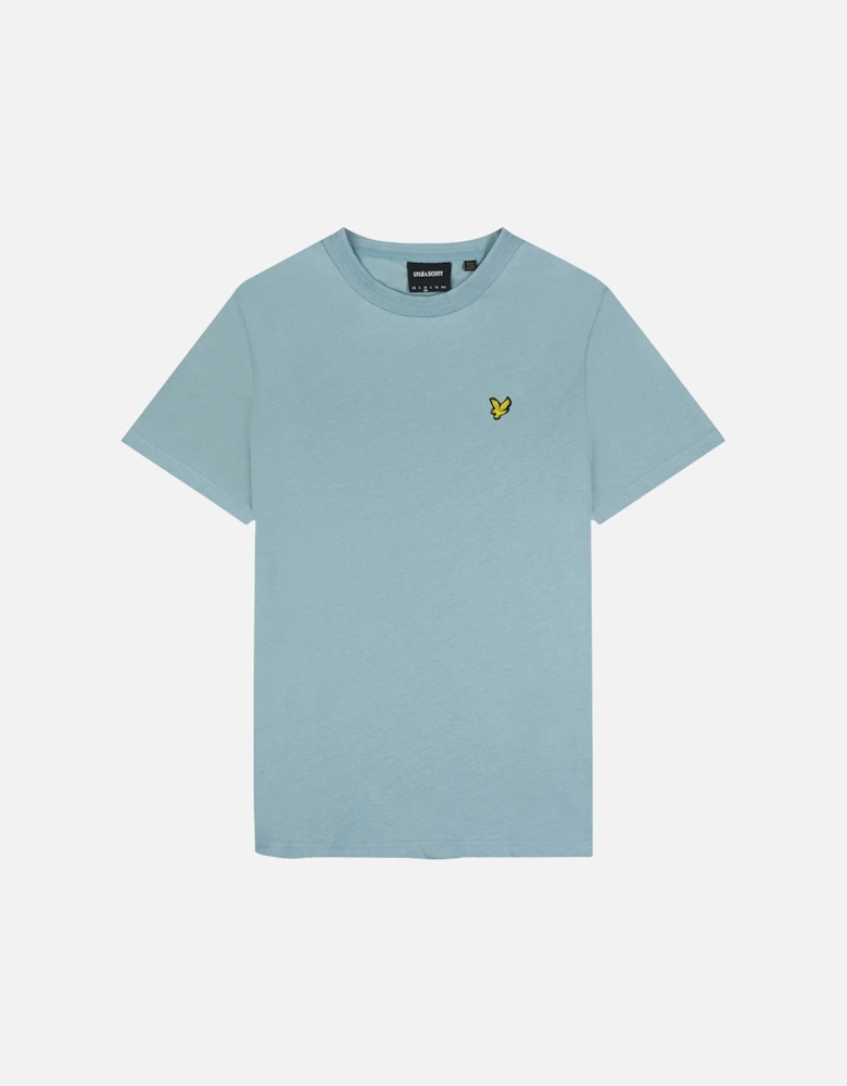 Lyle & Scott Mens Rally Tipped T-Shirt (Aqua)