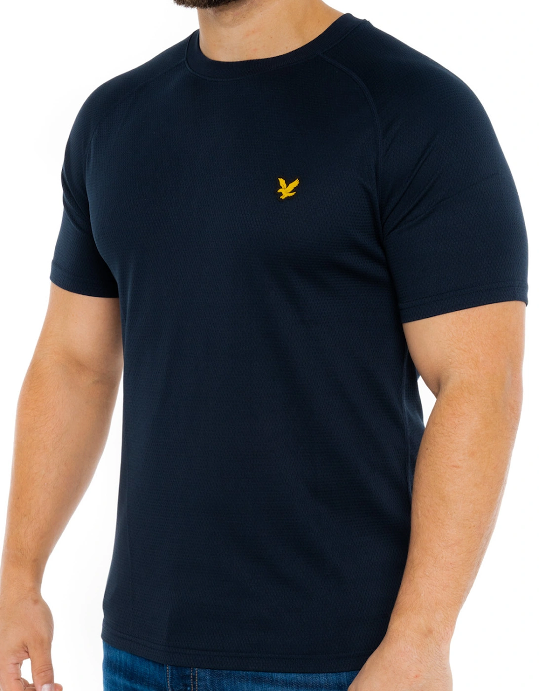 Lyle & Scott Mens Core Raglan T-Shirt (Dark Navy)
