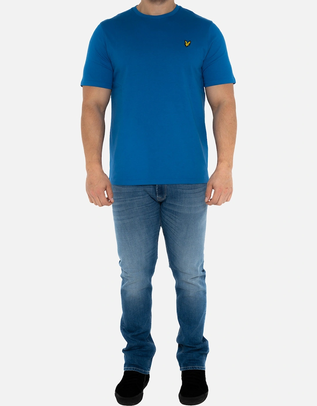 Lyle & Scott Mens Plain T-Shirt (Blue)