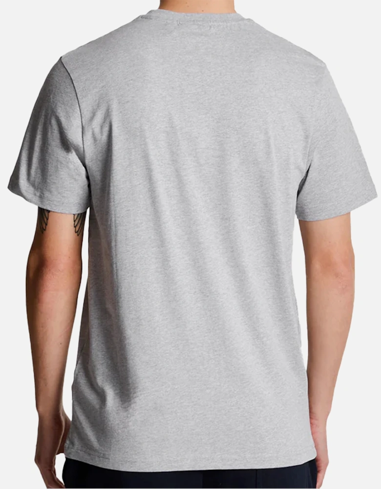 Lyle & Scott Mens Plain T-Shirt (Light Grey)