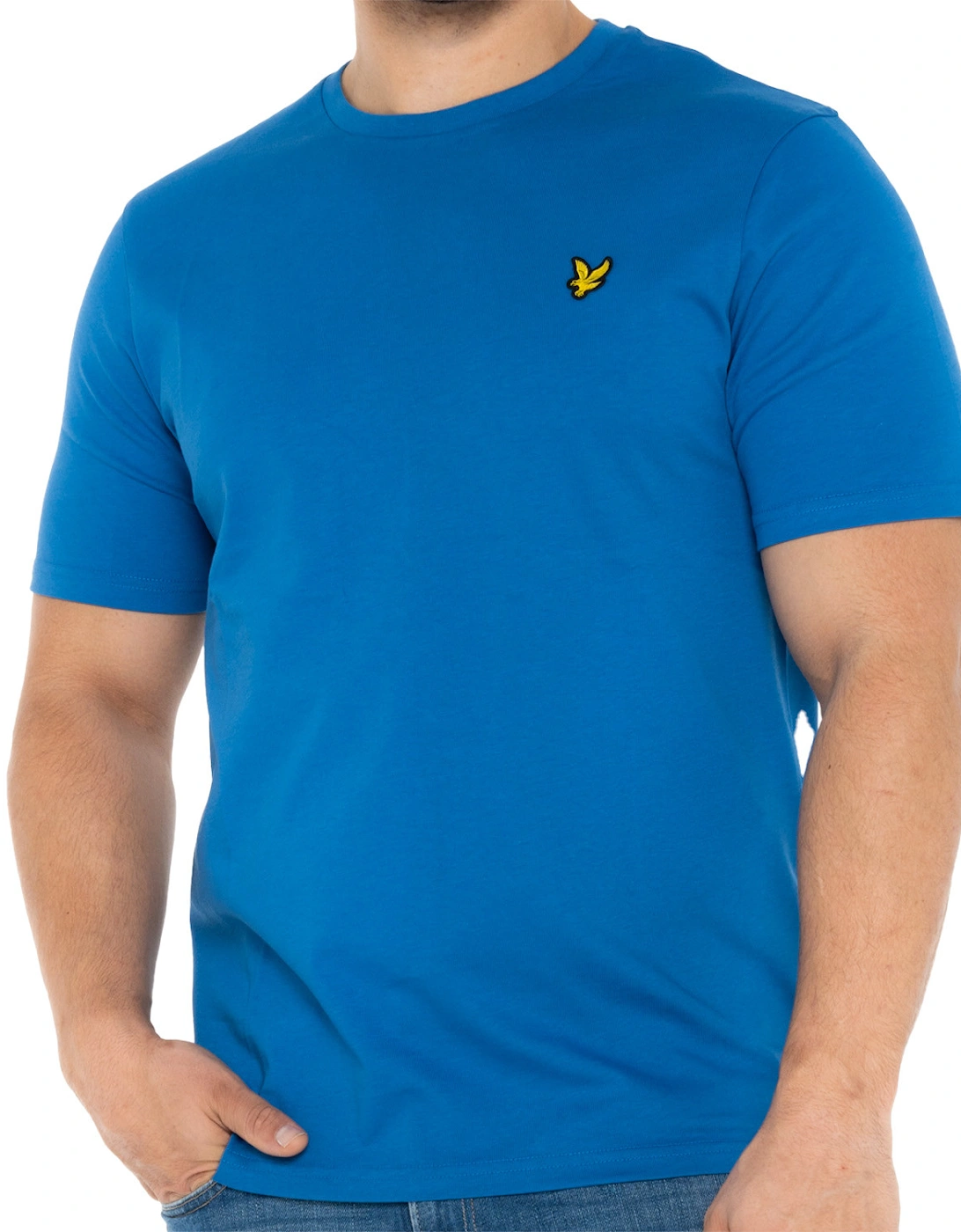 Lyle & Scott Mens Plain T-Shirt (Blue)