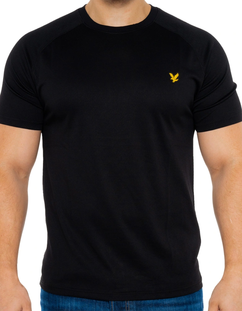 Lyle & Scott Mens Core Raglan T-Shirt (Black)