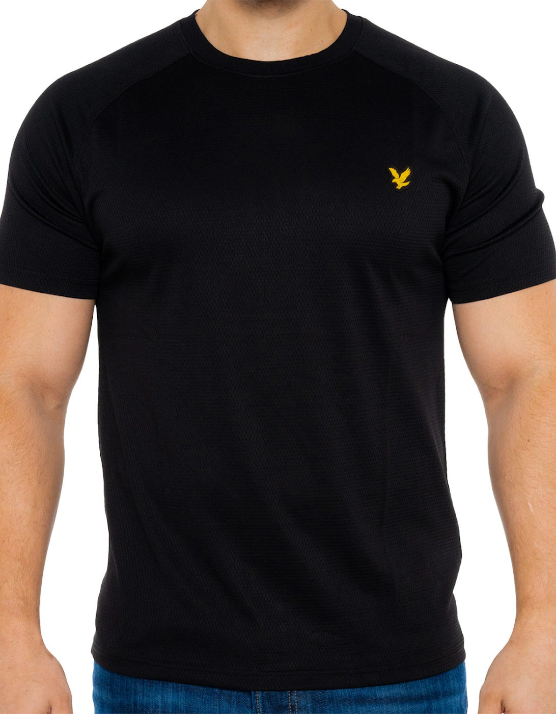 Lyle & Scott Mens Core Raglan T-Shirt (Black), 8 of 7