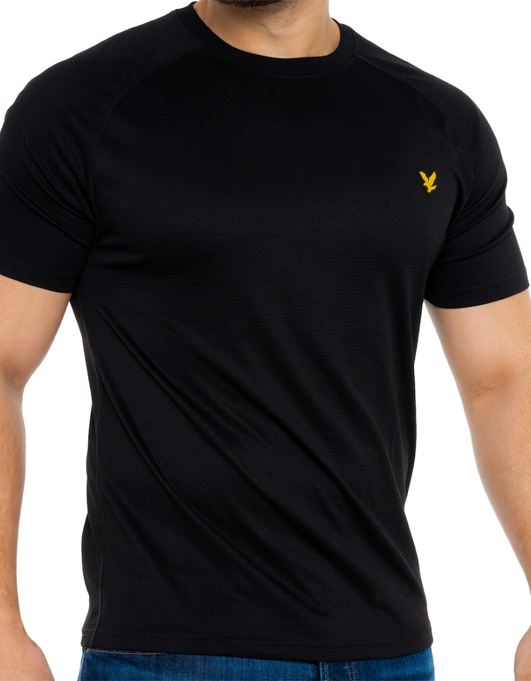 Lyle & Scott Mens Core Raglan T-Shirt (Black)