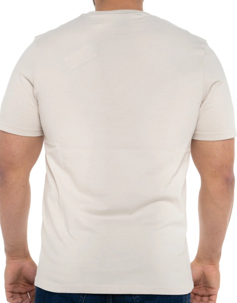 Lyle & Scott Mens Plain T-Shirt (Beige)