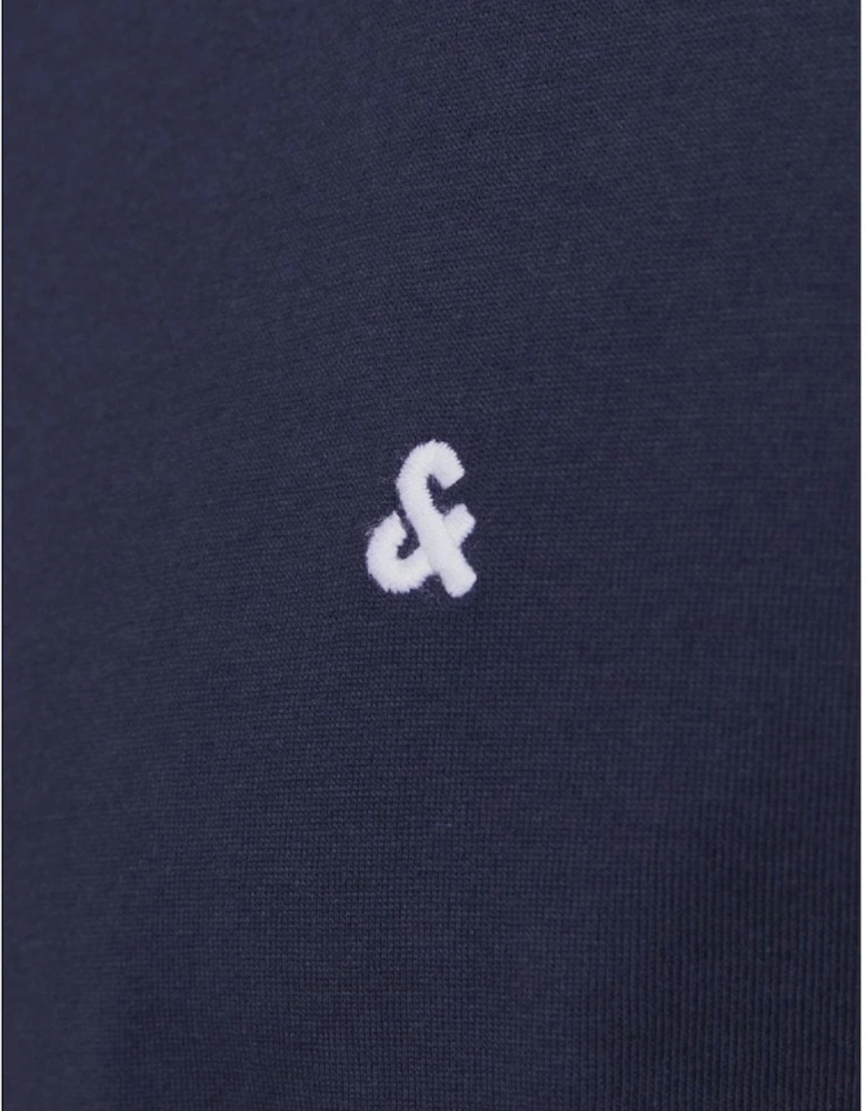 Paulos Crew Neck T-shirt - Navy Blue