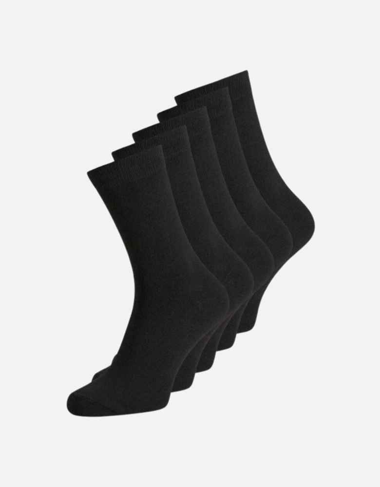 Plain Socks 5 Pack - Dark Navy Blue