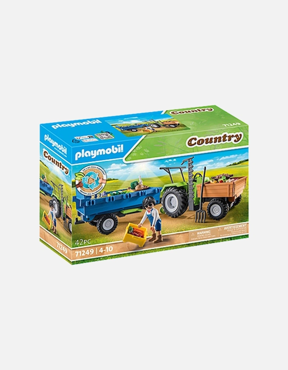 71249 Harvester Tractor With Trailer, 6 of 5