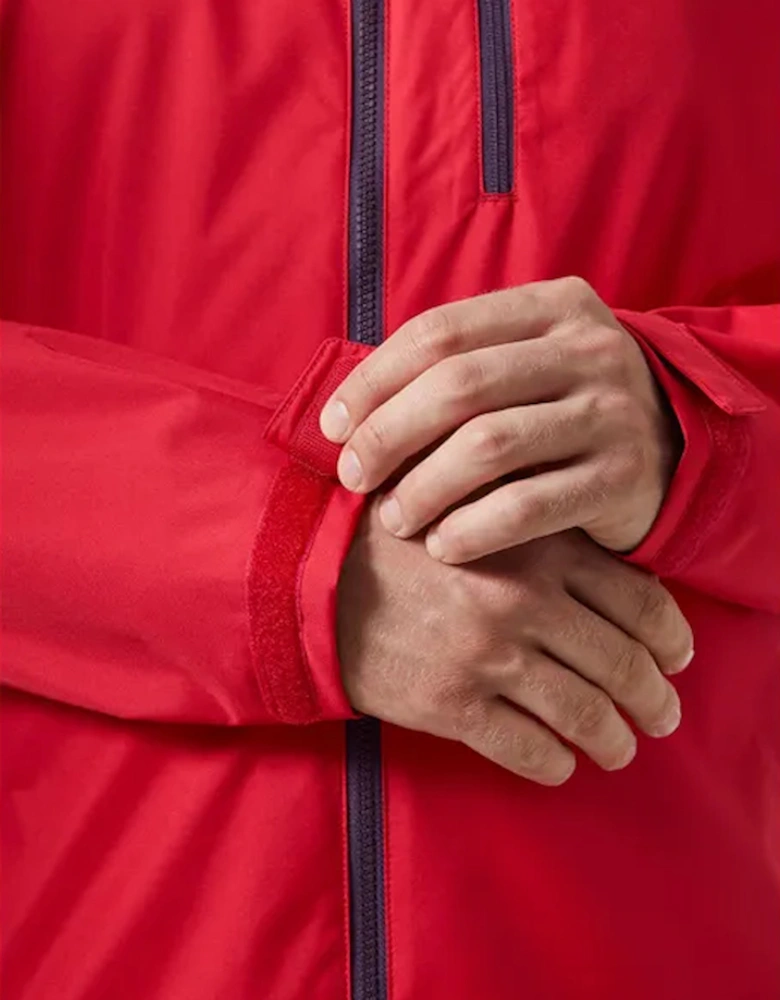 Men's Crew Hooded Sailing Jacket 2.0 Red