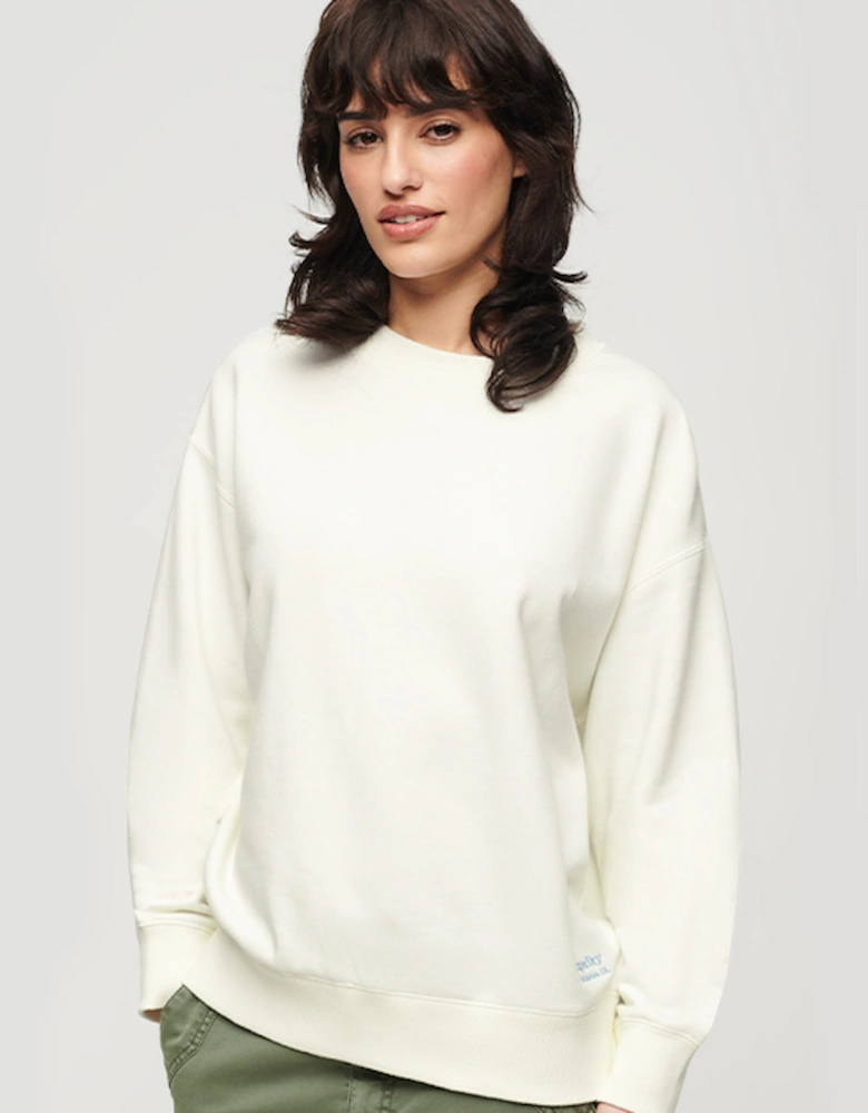 Women's Essential Logo Sweatshirt UB Off White