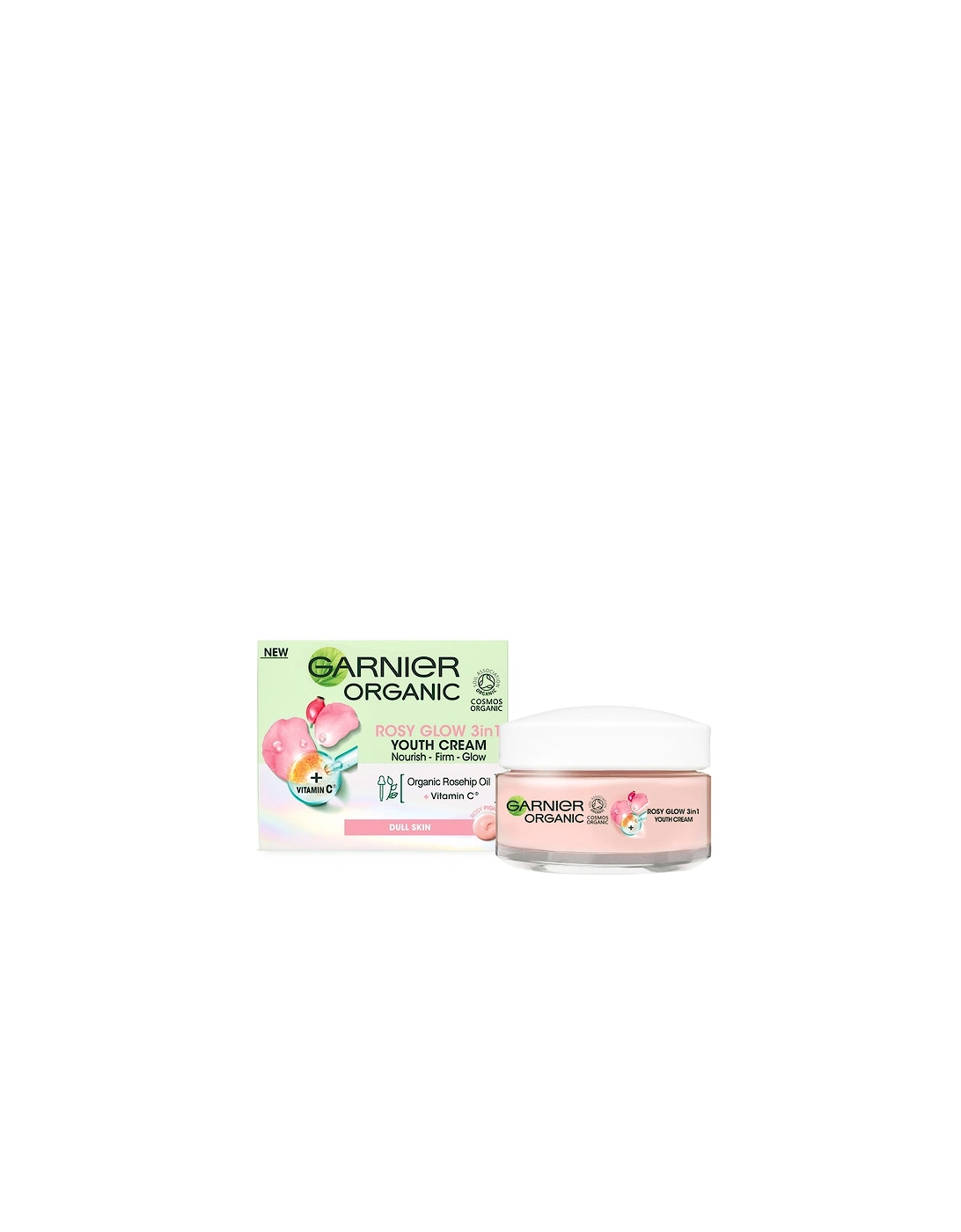 Organic Rosy Glow 3-in-1 Youth Cream 50ml, 2 of 1
