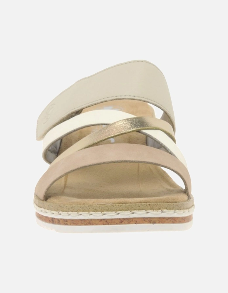 Faye Womens Low Wedge Sandals