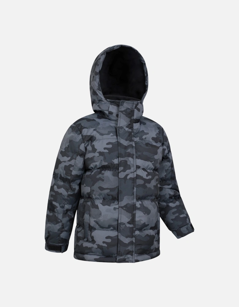 Childrens/Kids Snow II Printed Water Resistant Padded Jacket