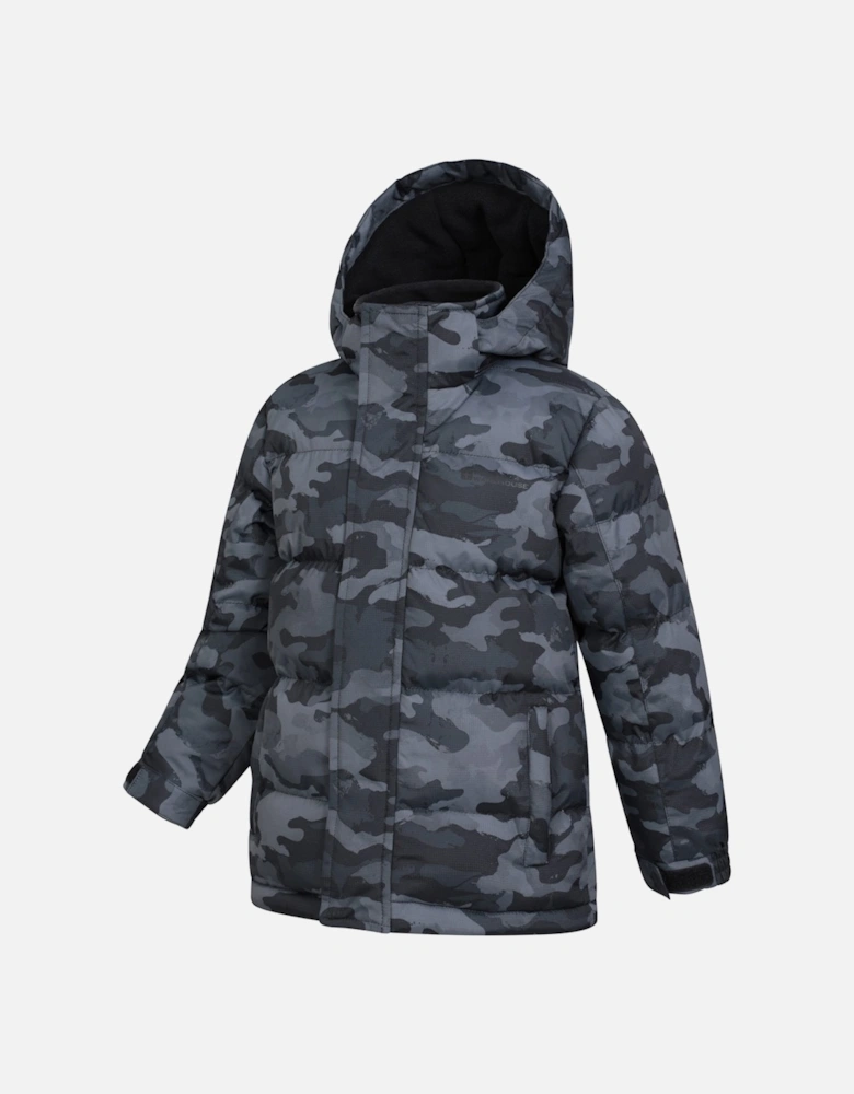 Childrens/Kids Snow II Printed Water Resistant Padded Jacket