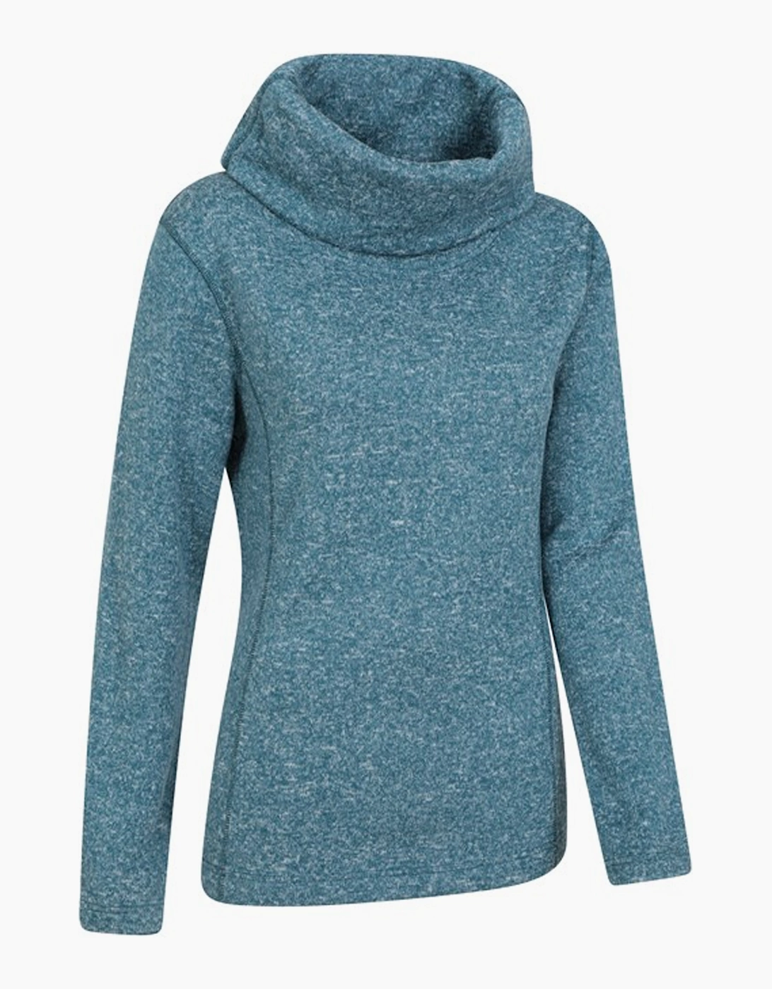 Mountain Warehouse Women's Mountain Warehouse Womens/Ladies Cowl Neck Fleece Top - Blue/Green