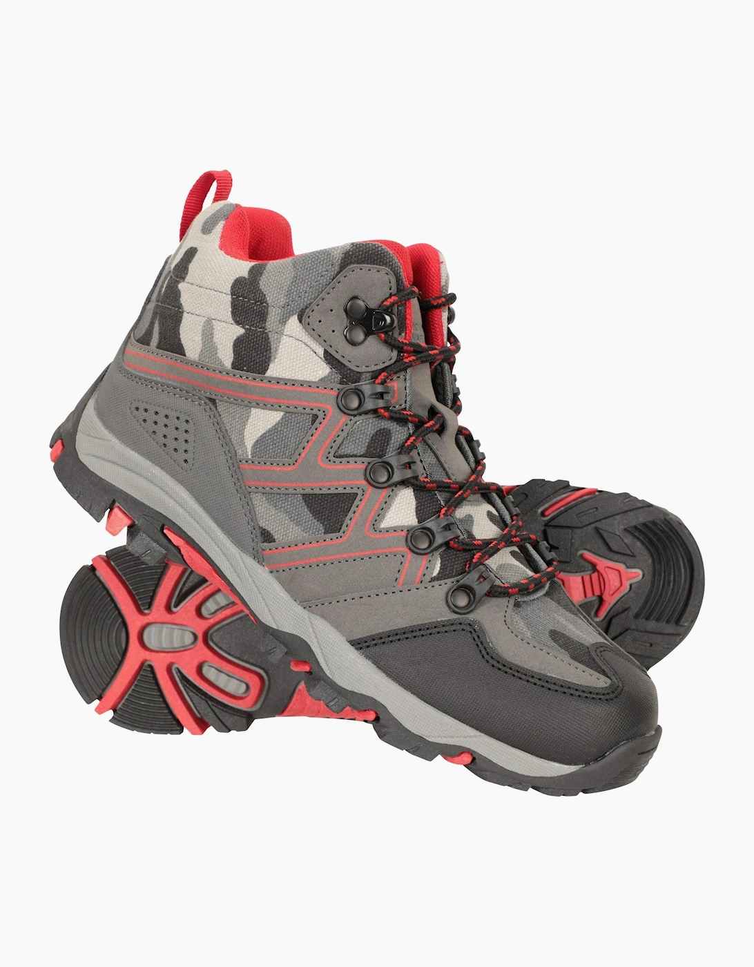 Mountain Warehouse Girls Green 'S Childrens/ Oscar Walking Boots - Size: 13 Kids