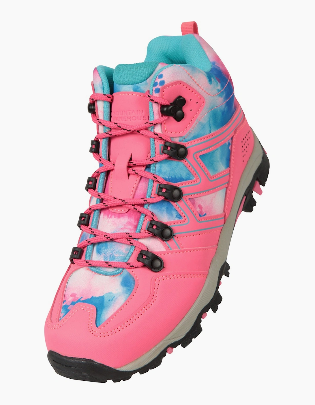 Mountain Warehouse Girls Pink 'S Childrens/ Oscar Walking Boots - Size: 4 Uk Kids