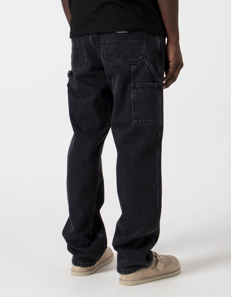 Relaxed Fit Single Knee Pants