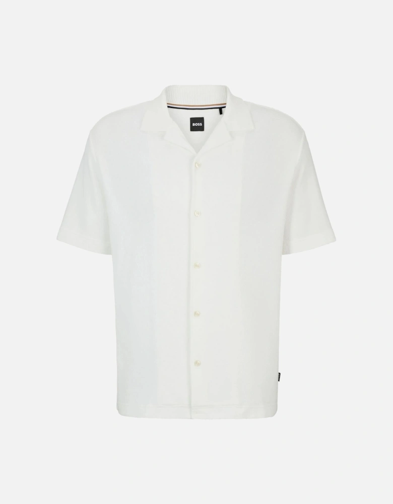 Powell 129 Boucle Shirt White