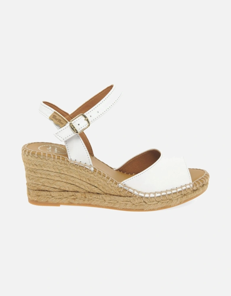 Sia-P Womens Wedge Heel Espadrille Sandals