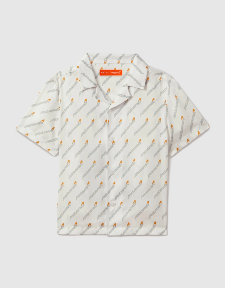 McLaren F1 Monte Carlo Cuban Collar Shirt