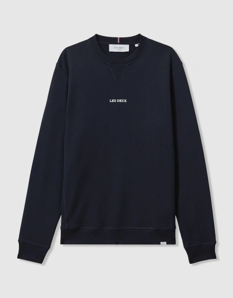 Les Deux Cotton Crew Neck Sweatshirt