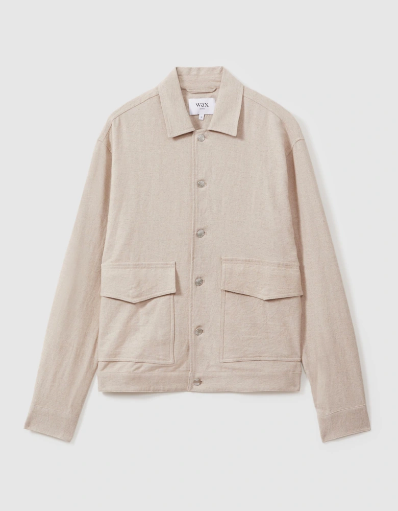 Wax London Linen-Cotton Jacket