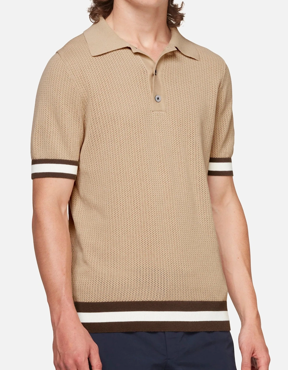 Quinn Knitted Camel Polo, 5 of 4