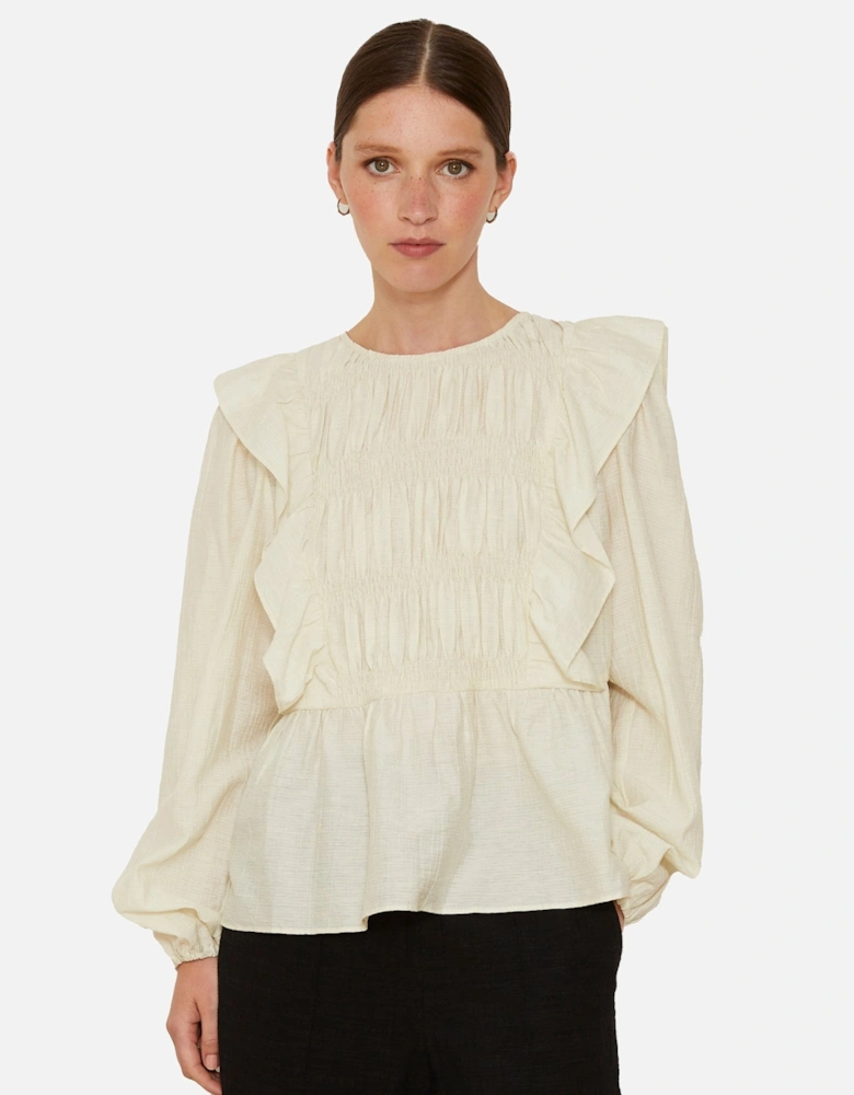 Rory Rough Beige Blouse