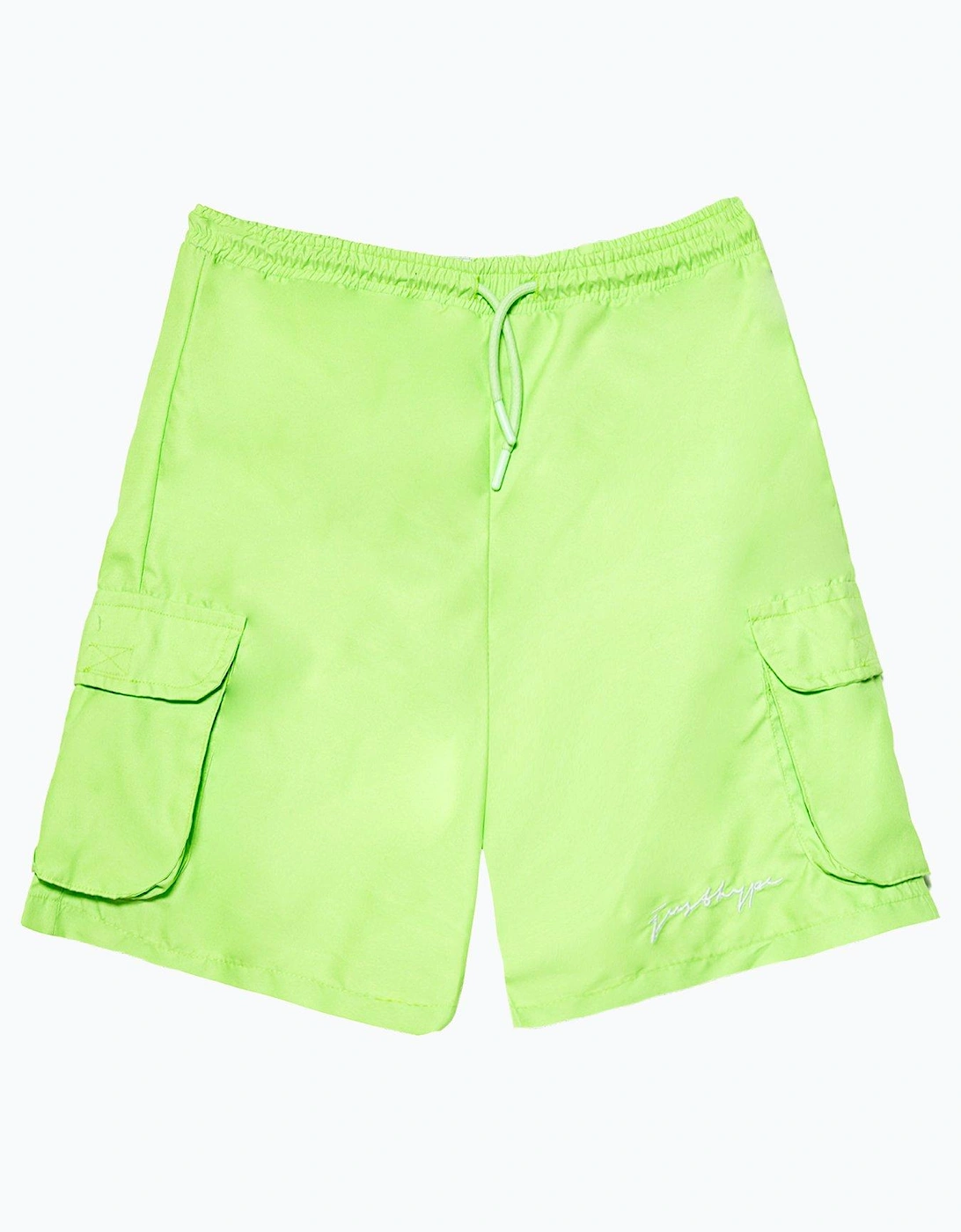 Kids Green Green Cargo Swim Shorts, 2 of 1