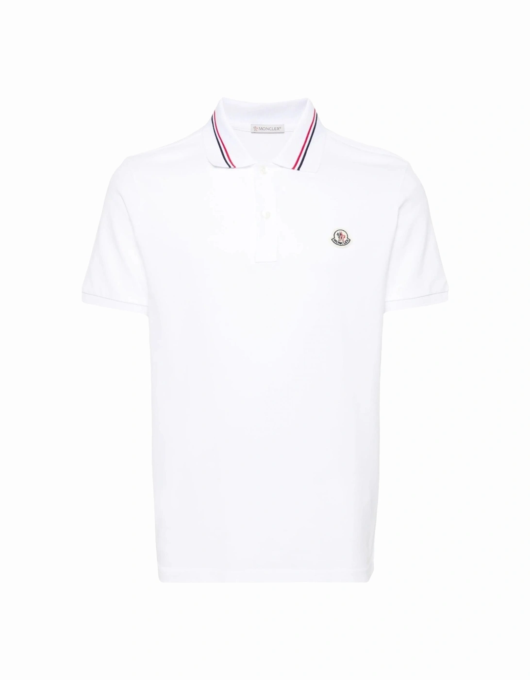 Branded Collar Polo Shirt White, 8 of 7