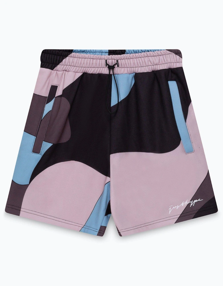 Boys Multi Squiggle Camo Shorts