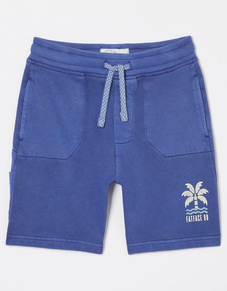 Boys Eddie Sweat Shorts - Cobalt Blue