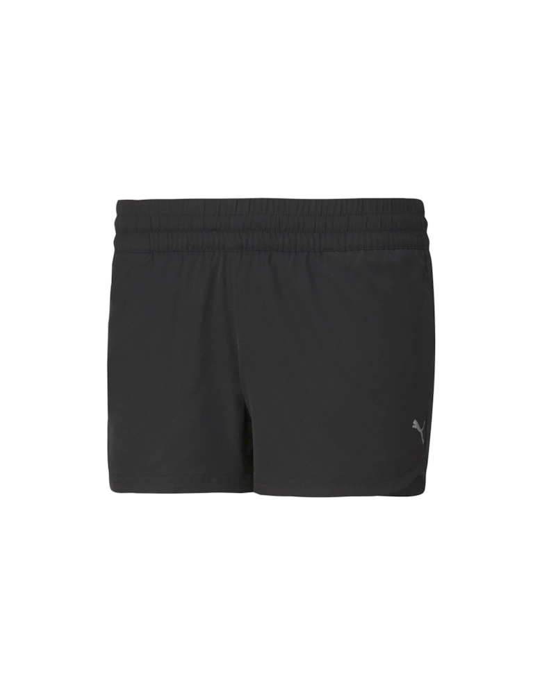 Womens Training Woven 3" Shorts - Black