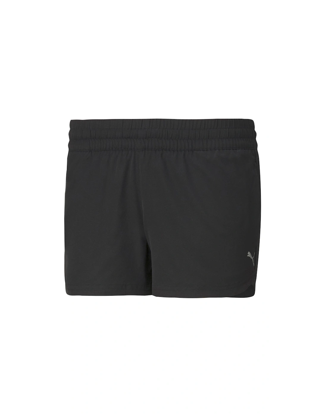 Womens Training Woven 3" Shorts - Black, 6 of 5