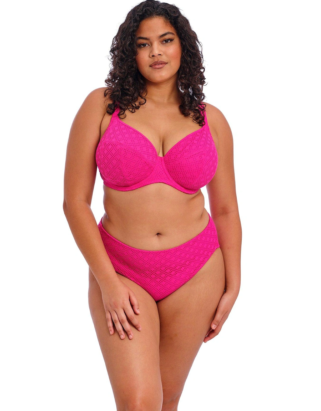 Bazaruto Underwired Plunge Bikini Top - Pink, 4 of 3