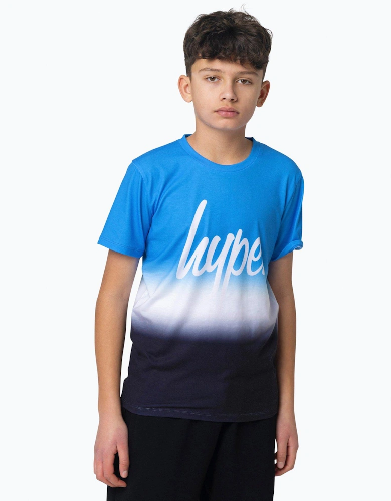 Boys Multi Changing Skies Fade T-shirt