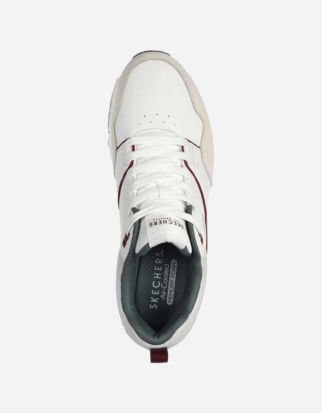 Womens/Ladies Uno Retro One Leather Trainers