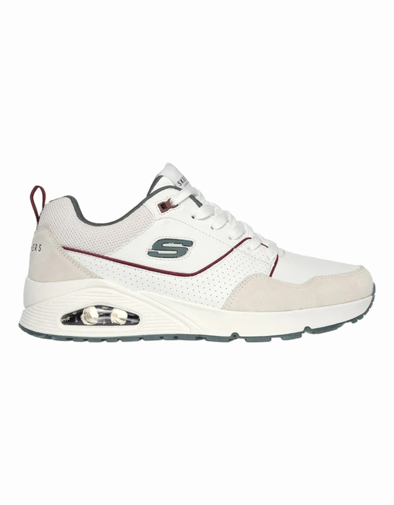 Womens/Ladies Uno Retro One Leather Trainers