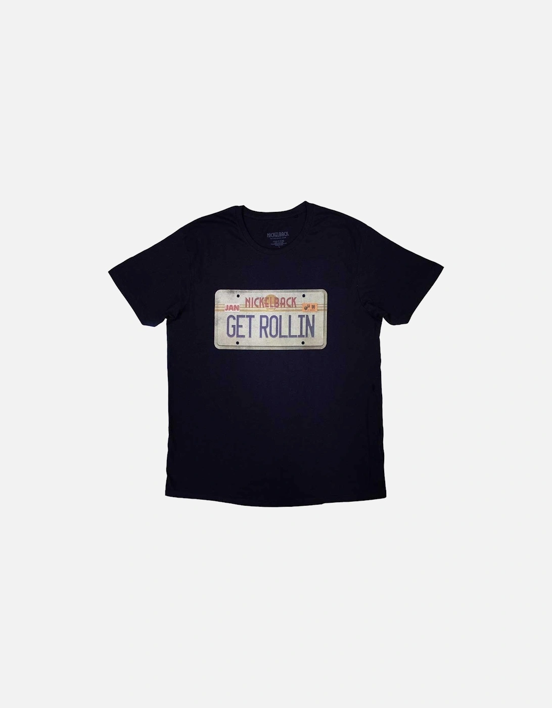 Unisex Adult License Plate T-Shirt, 2 of 1