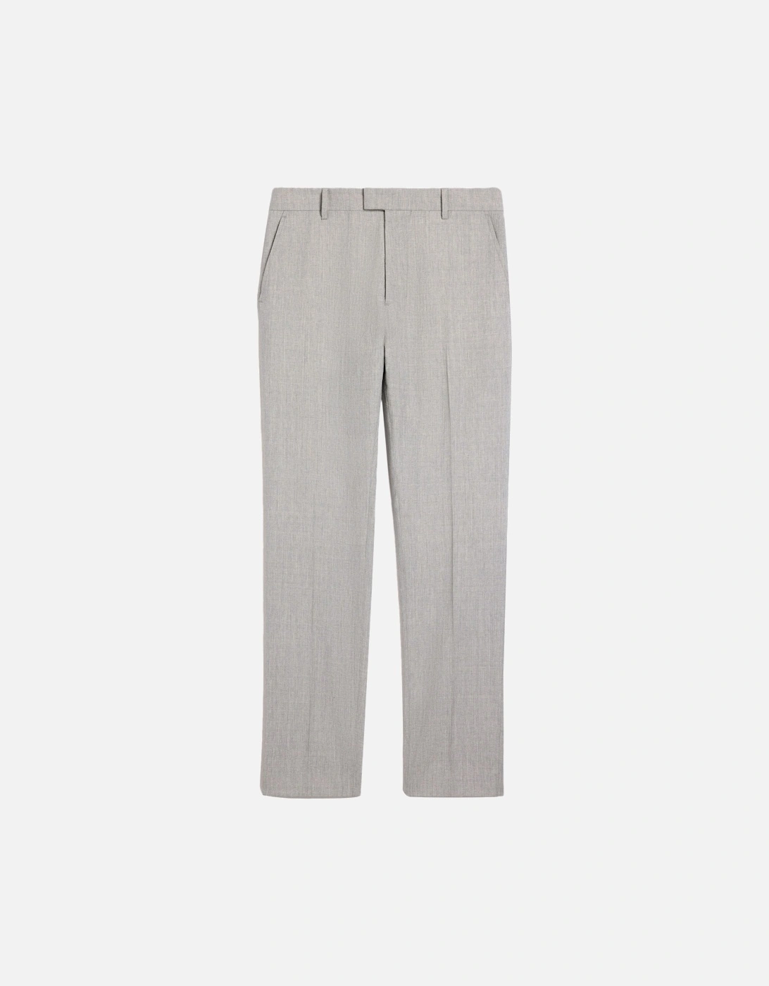 Virgin Wool Cigarette Trousers Grey, 7 of 6