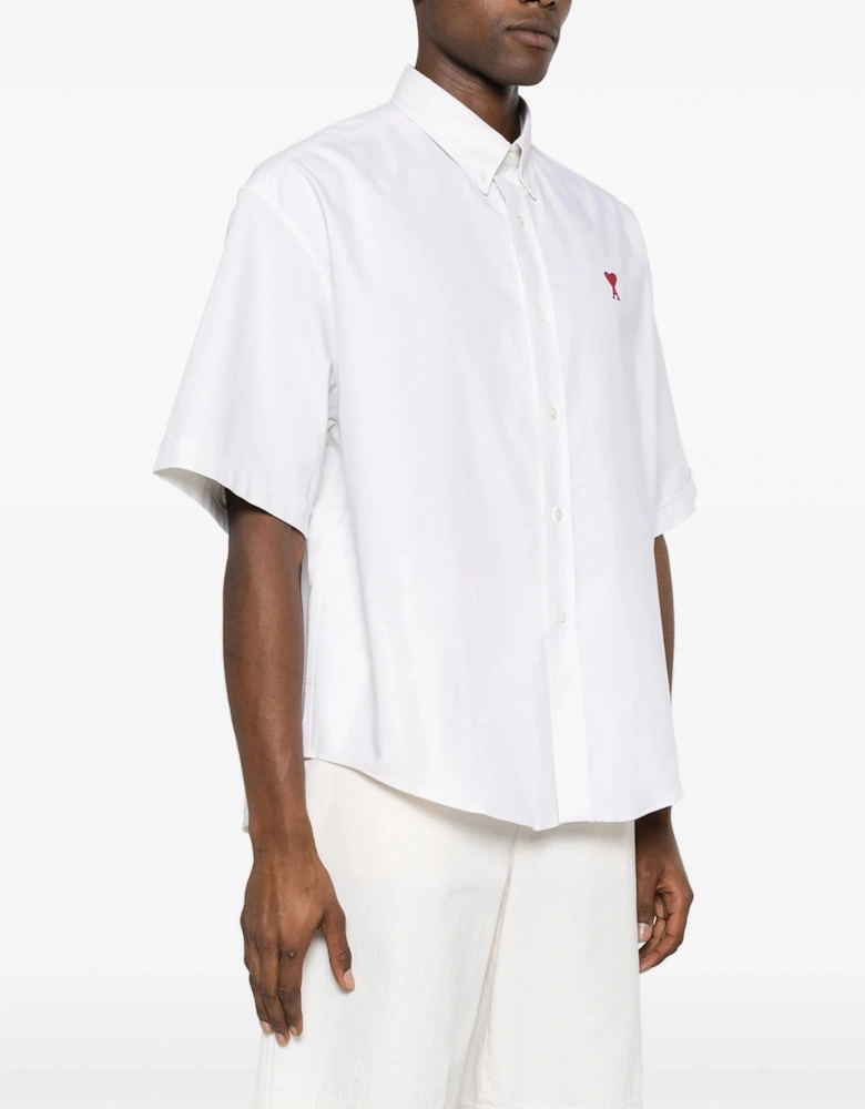 Boxy ADC Cotton Shirt White