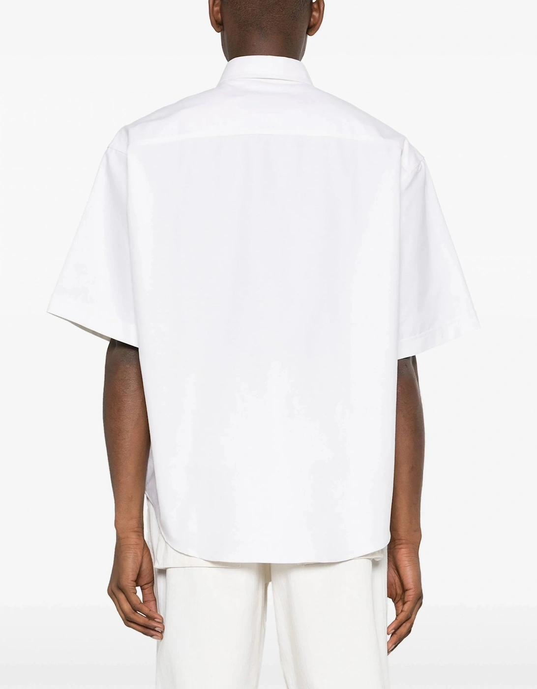 Boxy ADC Cotton Shirt White