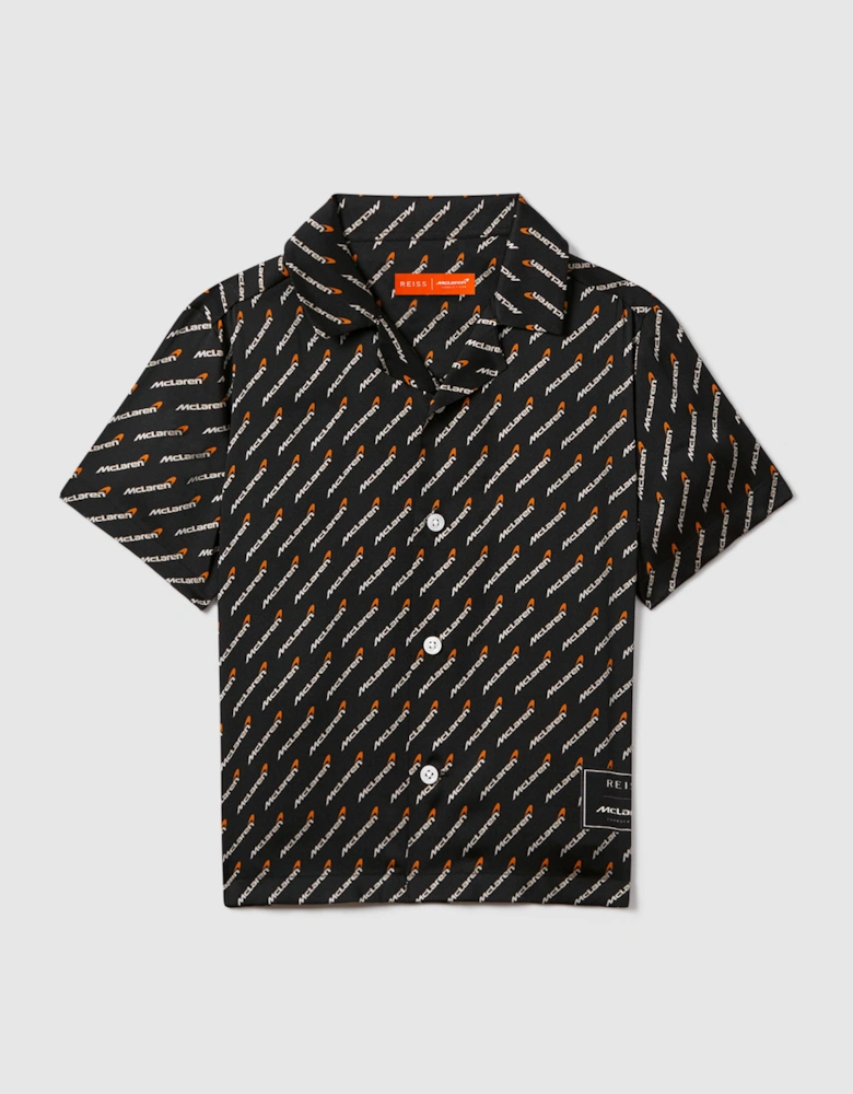 McLaren F1 Silverstone Cuban Collar Shirt