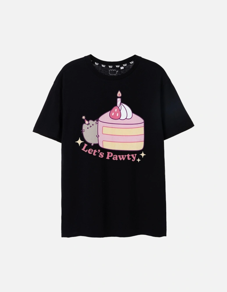 Womens/Ladies Let?'s Pawty T-Shirt